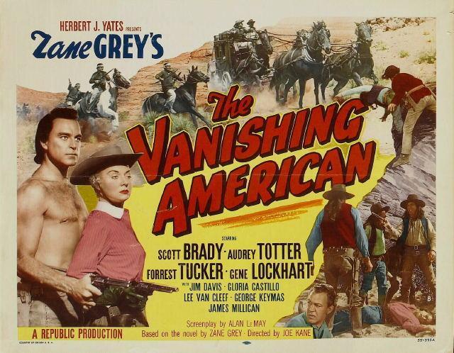 Афиша к фильму 'Исчезающий американец'/'Вымирающий американец'/'The Vanishing American' (1925)