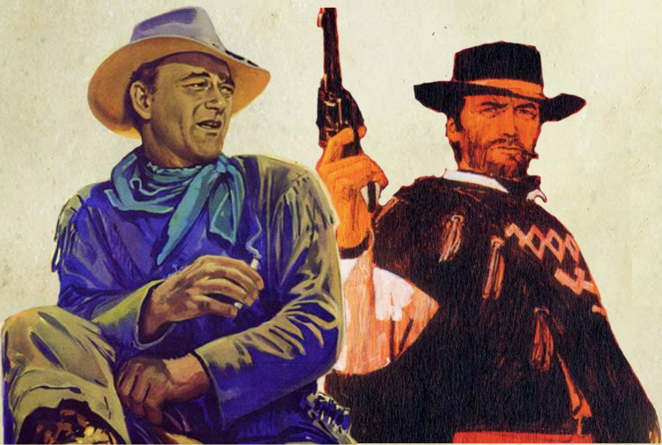 Clinton 'Clint' Eastwood vs John 'The Duke' Wayne